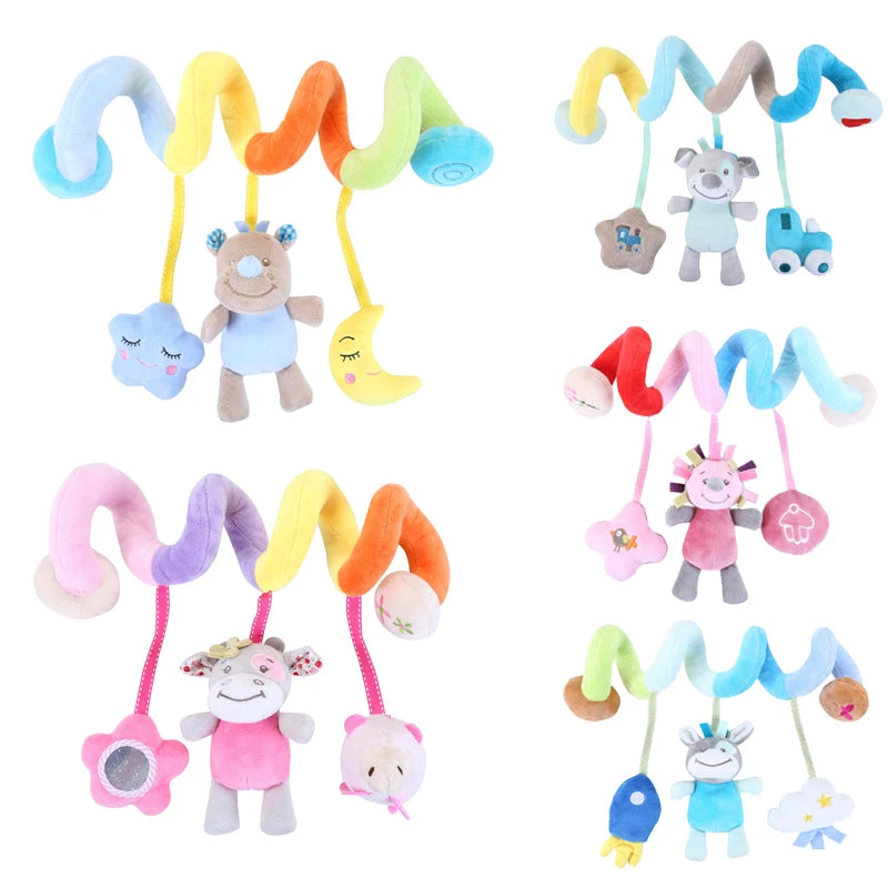 WhirlWonders: Juguete de peluche en espiral para bebés