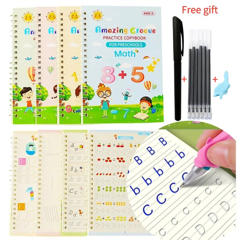 MagicWrite: Libro de práctica reutilizable para niños