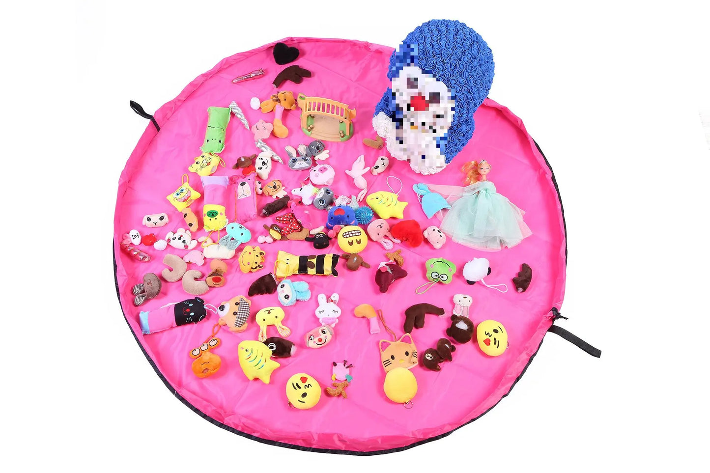 PlayBag Express: Bolsa para guardar juguetes y tapete de juego 2 en 1 para bloques de construcción