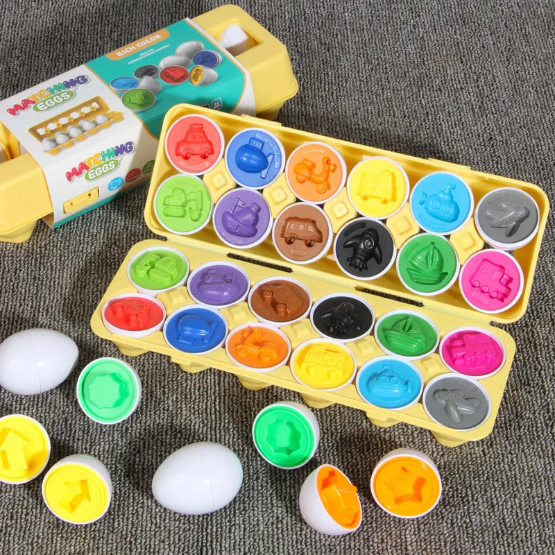 Eggsperience 3D: rompecabezas Montessori para niños