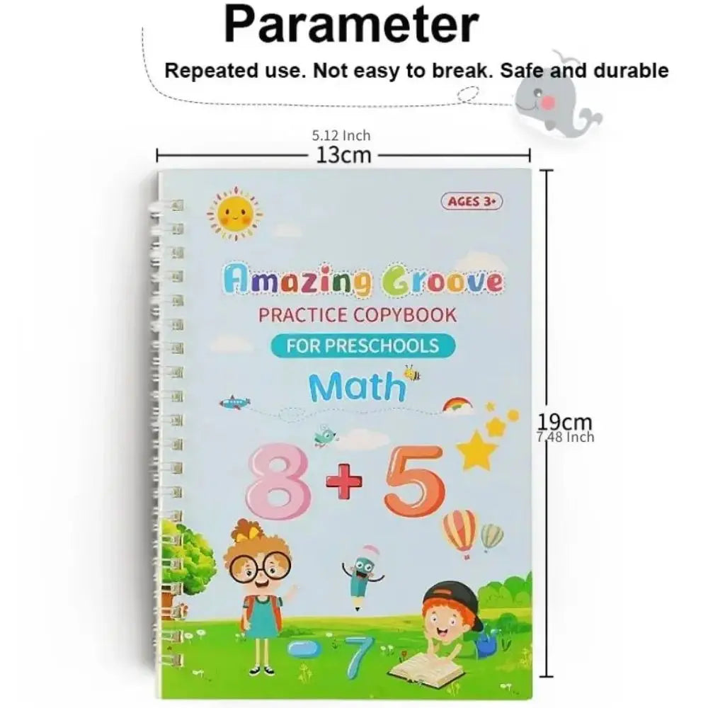 MagicWrite: Libro de práctica reutilizable para niños
