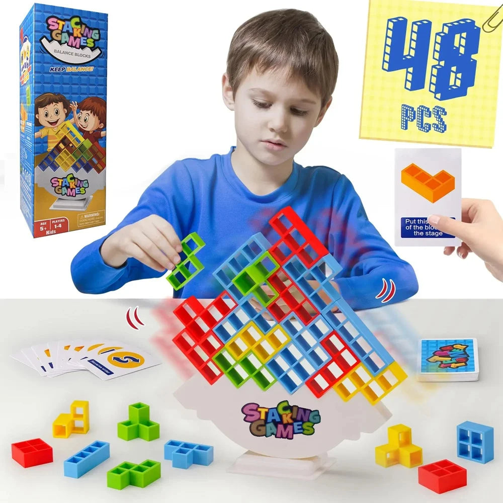 Tetra Tower Challenge: un juego de equilibrio con bloques