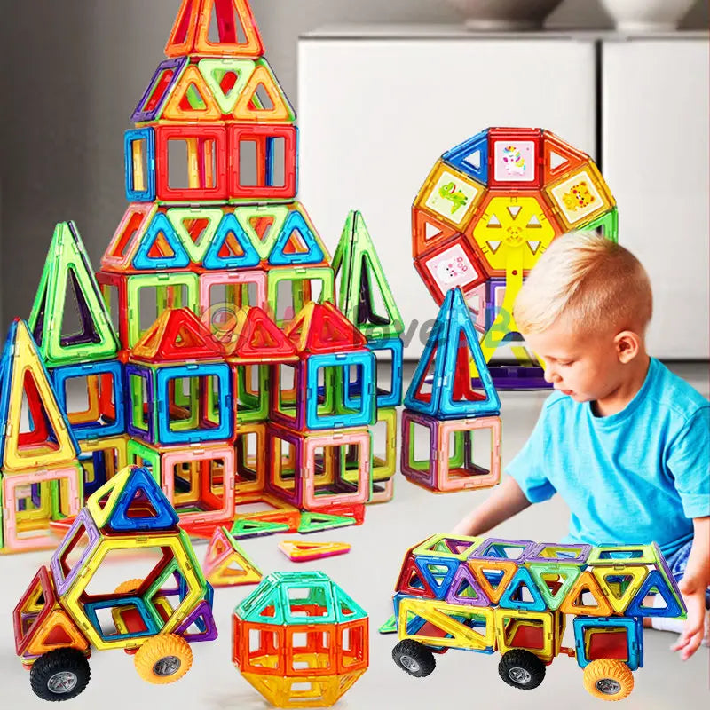 Magnet Master: Mega Block Set para jóvenes constructores