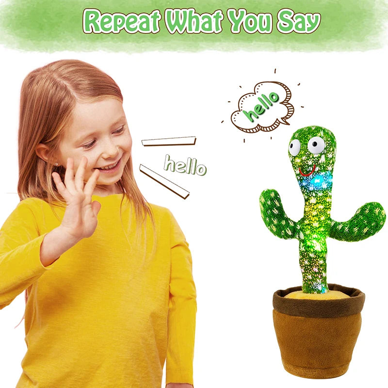 Cactus Chatter: peluche interactivo que baila y habla