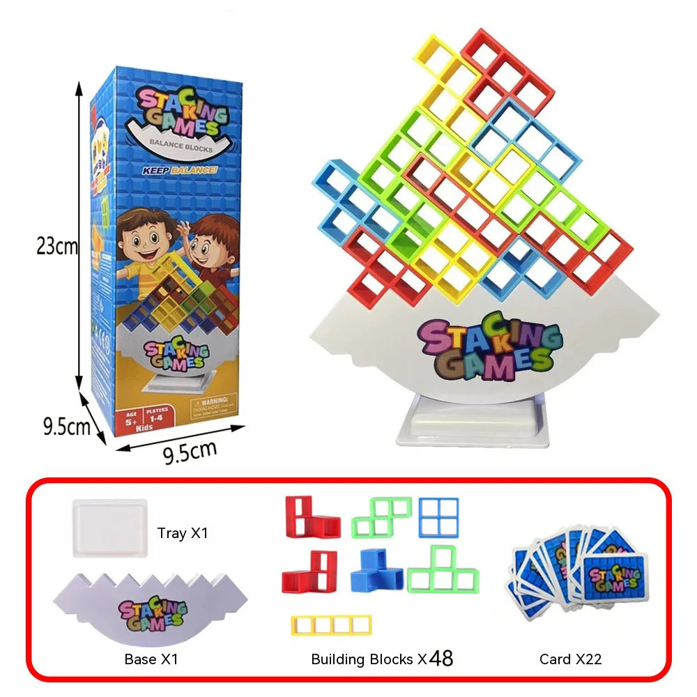 Tetra Tower Challenge: un juego de equilibrio con bloques