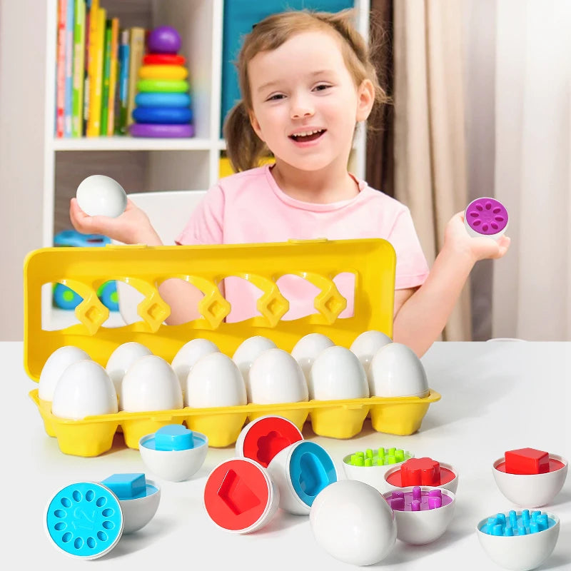 Eggsperience 3D: rompecabezas Montessori para niños