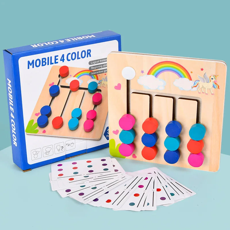 GeoGenius: Rompecabezas de colores y formas Montessori