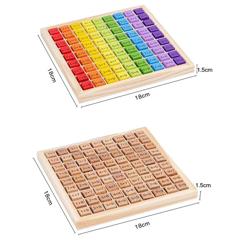 Montessori Math Magic: Wooden Multiplication Mastery Board