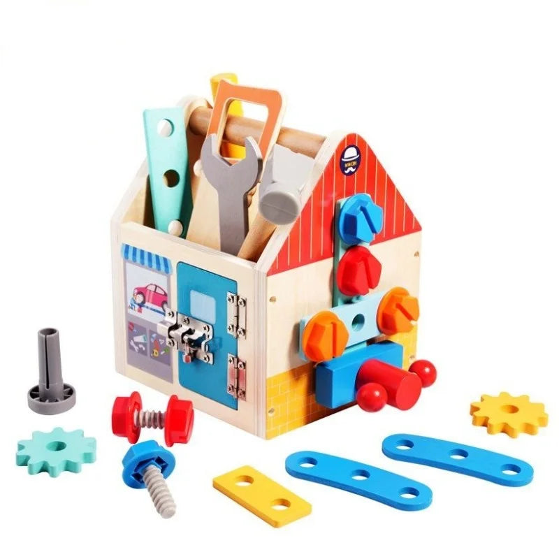 Taller MiniFix: Caja de herramientas de madera para pequeños constructores