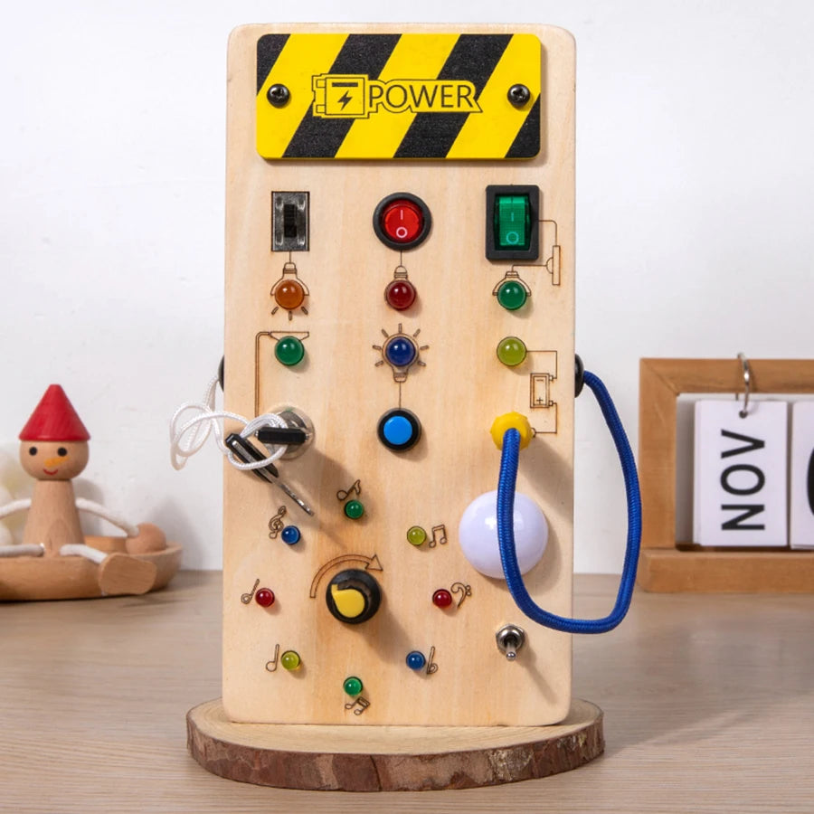 BrightBoard: Aventura de cambio sensorial Montessori