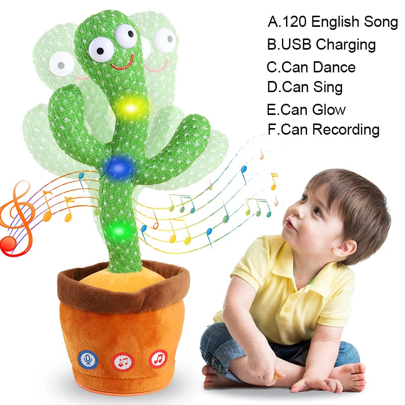 Cactus Chatter: peluche interactivo que baila y habla
