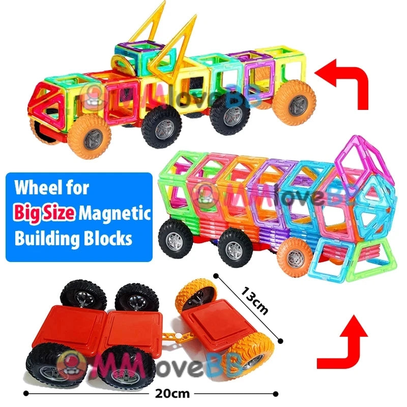 Magnet Master: Mega Block Set para jóvenes constructores