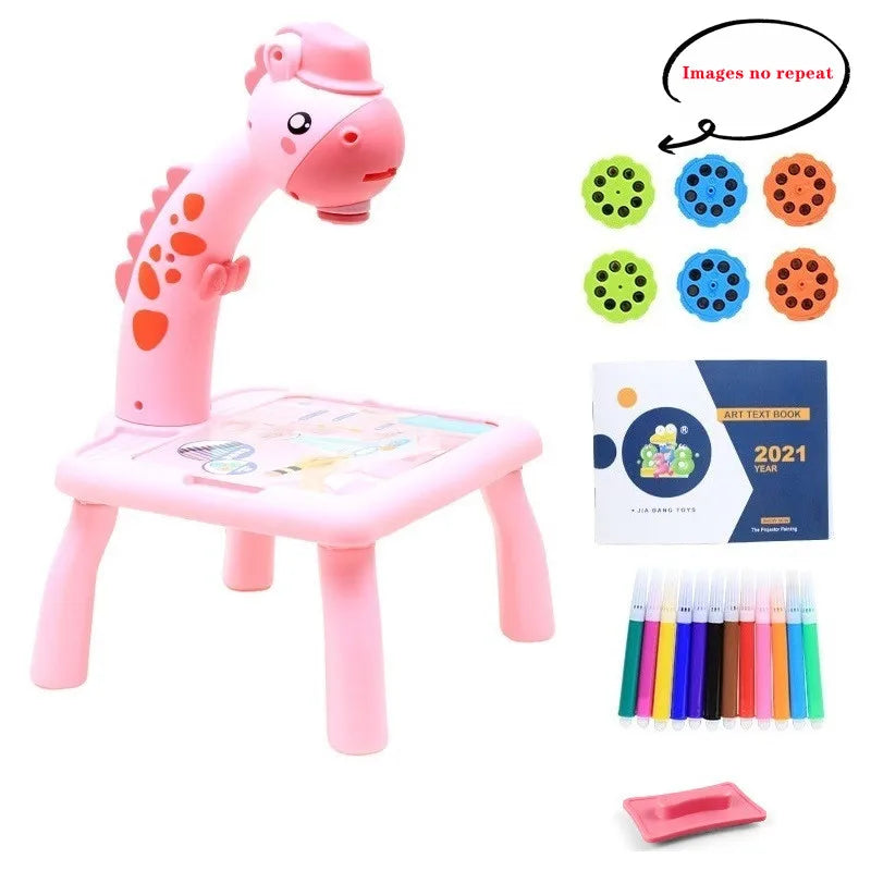 ArtBeam: Taller de dibujo con miniproyector LED para niños