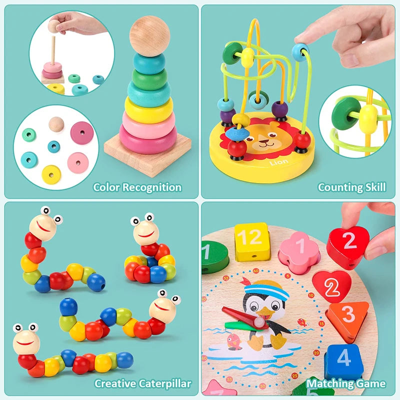 JingleJoy: Juego de sonajeros Montessori
