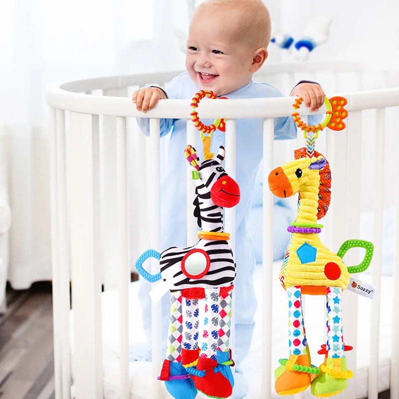 CuddleTunes: Sonajeros y mordedores de peluche para bebés