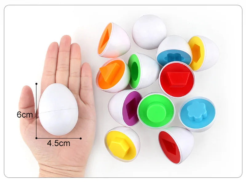 Eggsperience 3D: rompecabezas Montessori para niños