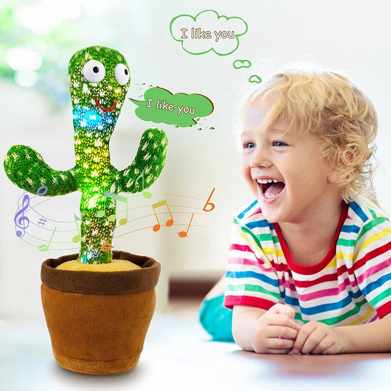 Cactus Chatter: peluche interactivo que baila y habla