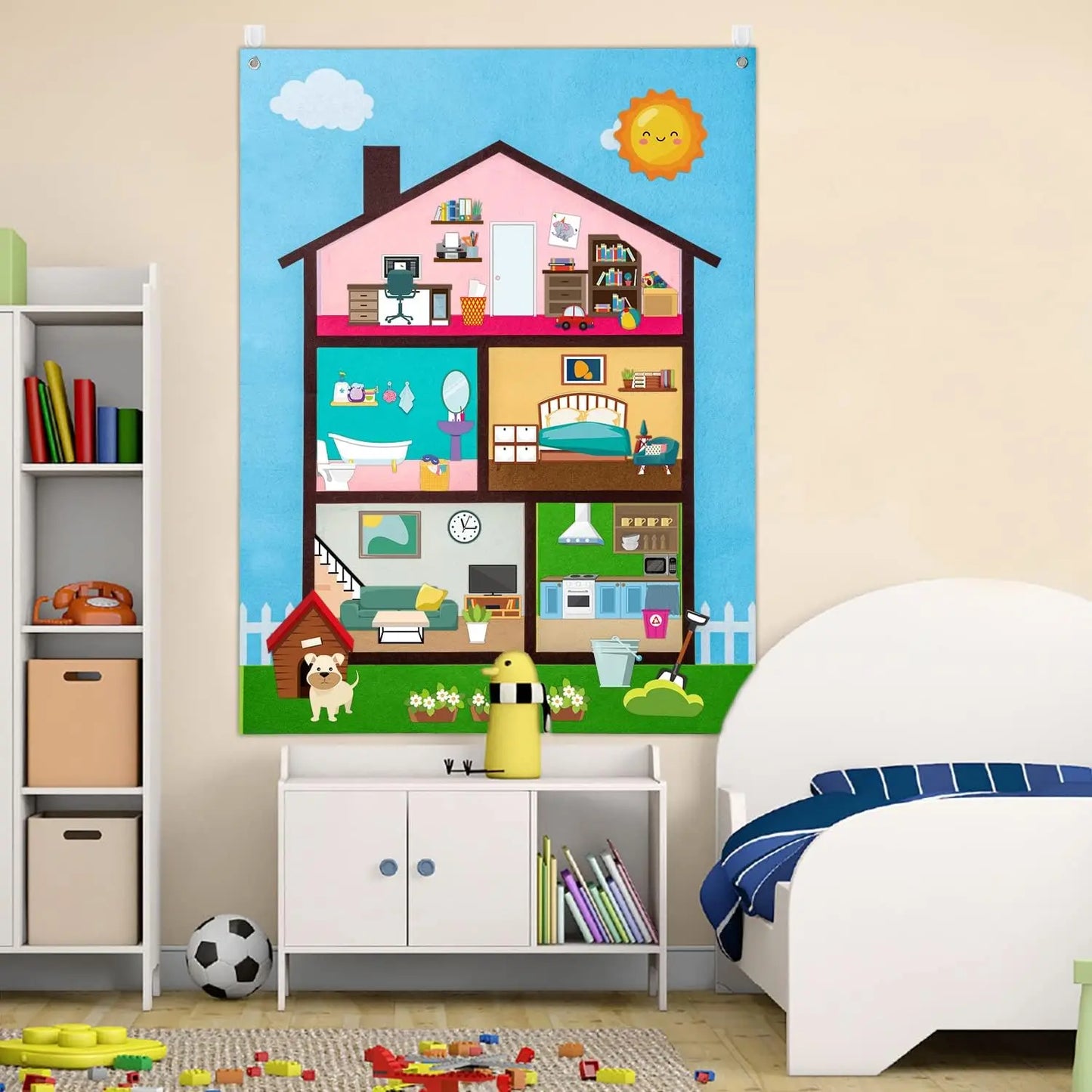 Felt Journey: tablero de aventuras interactivo