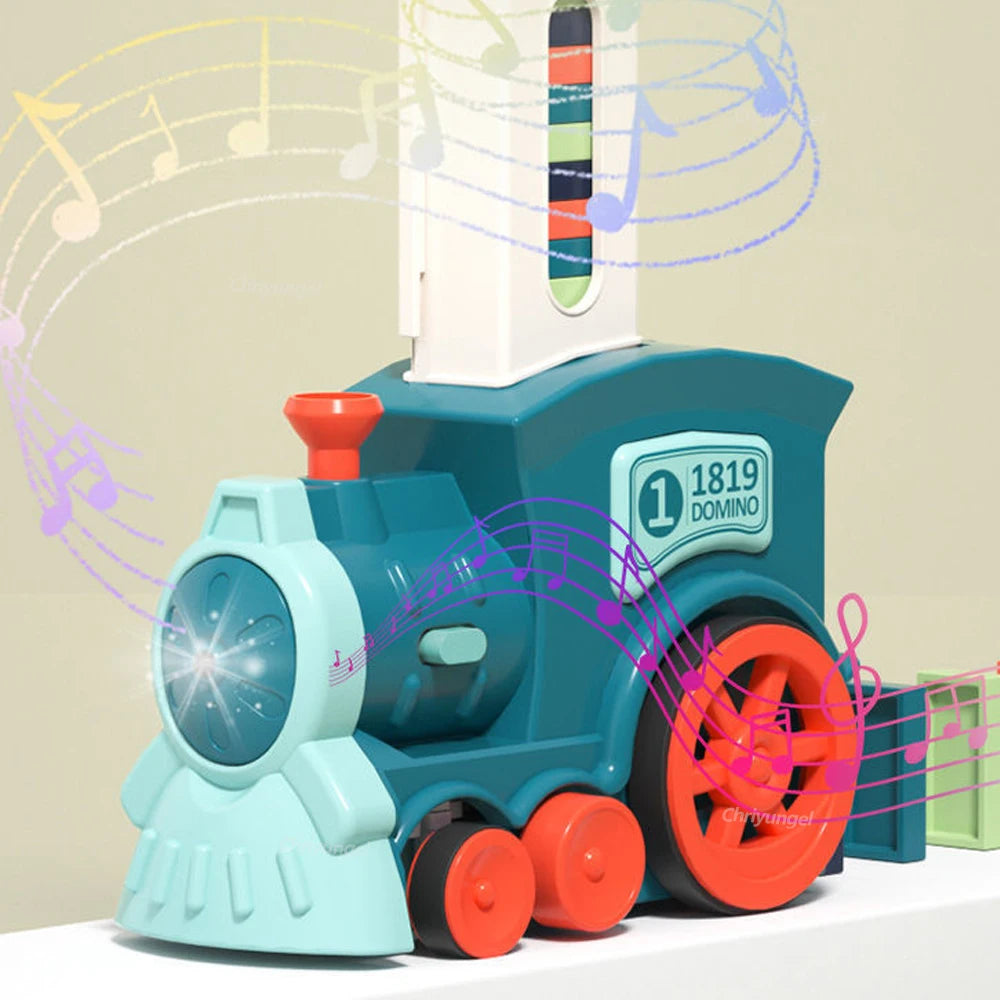 Domino Express: Constructor de pistas colorido para niños