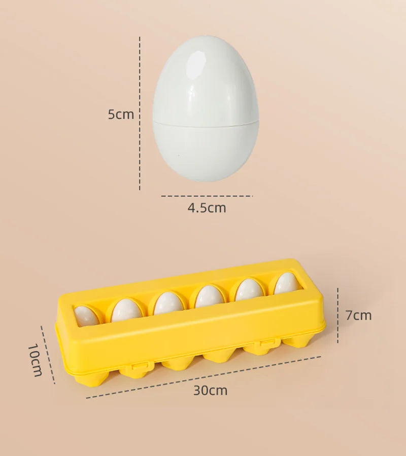 Eggsperience 3D: rompecabezas Montessori para niños