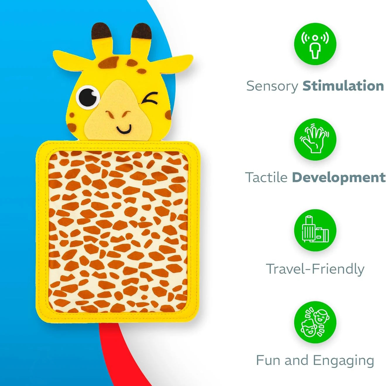 FuzzyFocus: Tapetes sensoriales de fieltro para mentes jóvenes brillantes