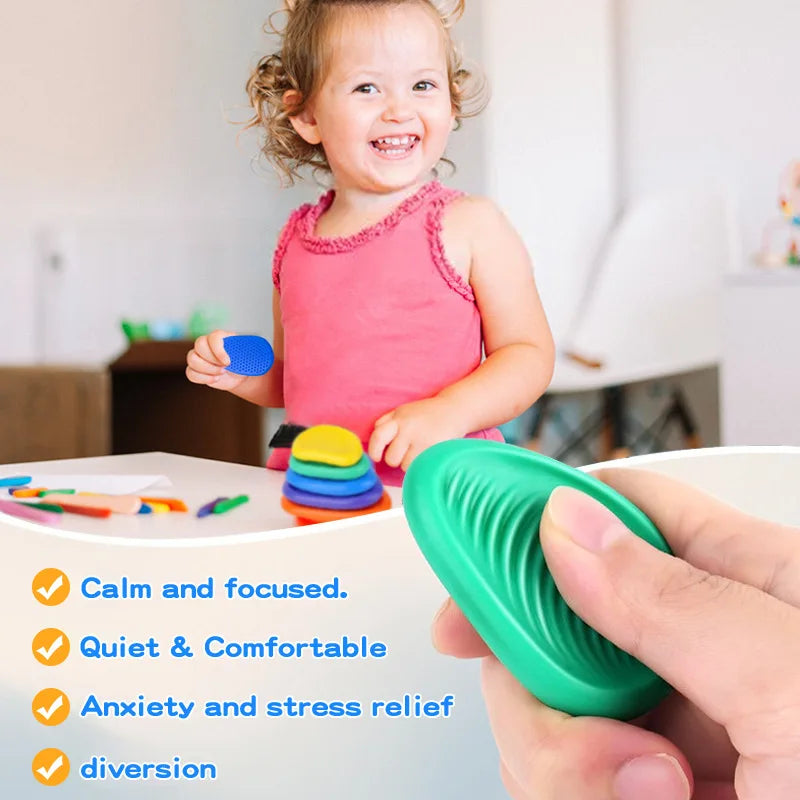 CalmStones: Set de juguetes sensoriales para concentrarse y relajarse