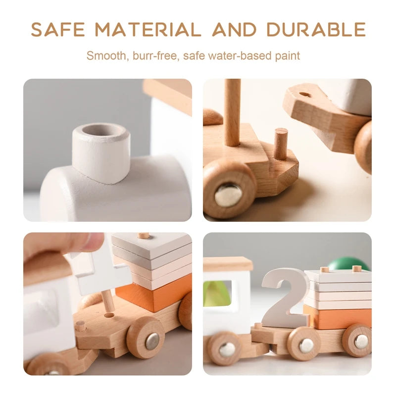 Tiny Travellers: Wooden Transport Set