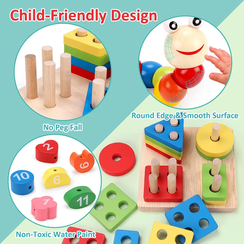 JingleJoy: Juego de sonajeros Montessori