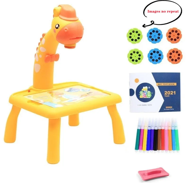 ArtBeam: Taller de dibujo con miniproyector LED para niños