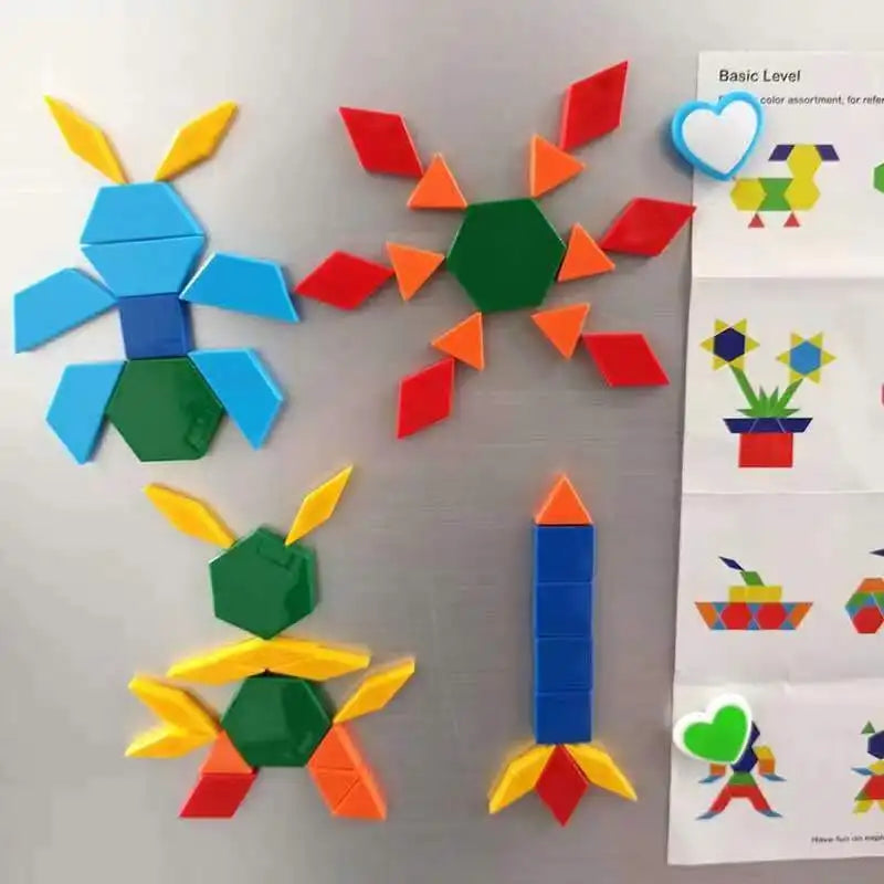 Aprendizaje magnético divertido: alfabeto, números y formas para niños