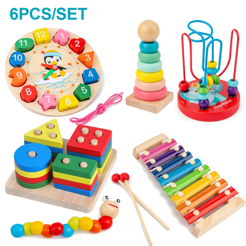 JingleJoy: Juego de sonajeros Montessori