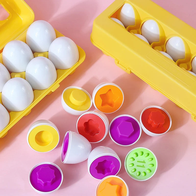 Eggsperience 3D: rompecabezas Montessori para niños