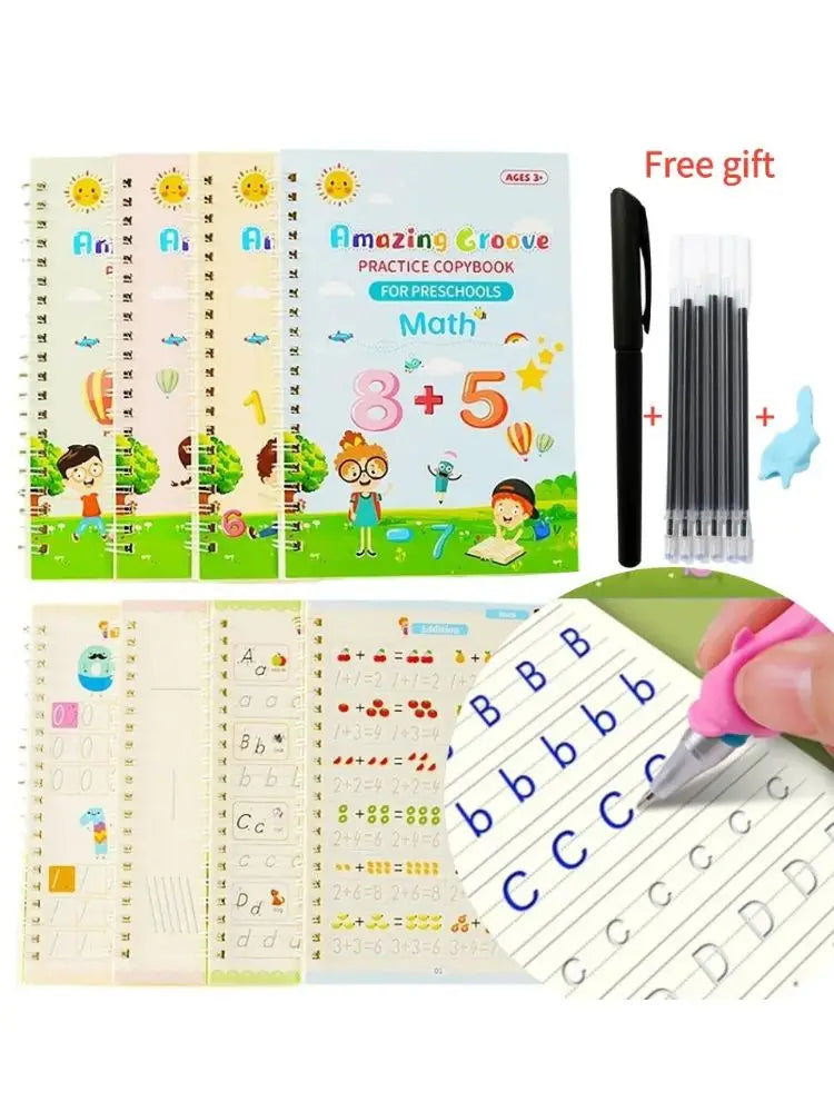MagicWrite: Libro de práctica reutilizable para niños