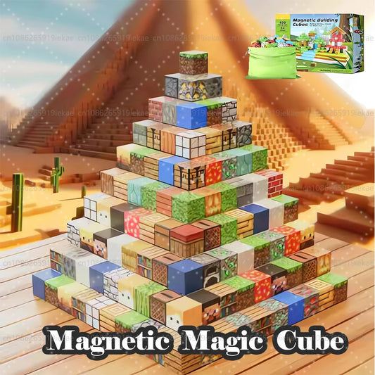 Magnetopia: Mini set de construcción de mundos STEM