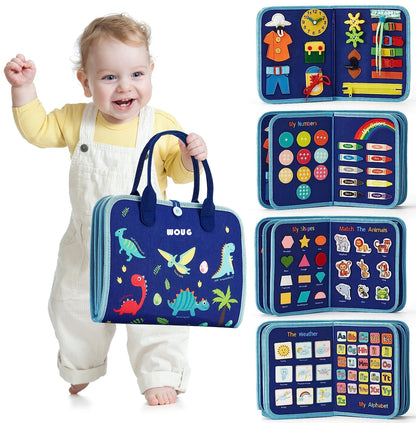 ExplorerPad: tablero de viaje Montessori para niños pequeños 