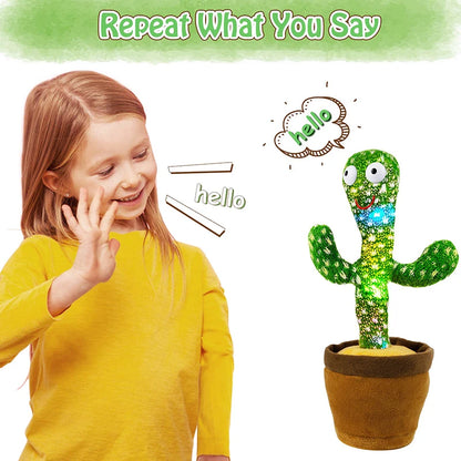 Cactus Chatter: peluche interactivo que baila y habla 
