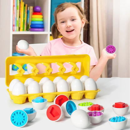 Eggsperience 3D: rompecabezas Montessori para niños
