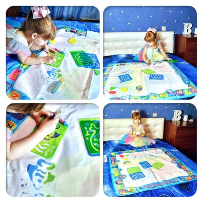 AquaDoodle Magic: Creative Water Art Mat