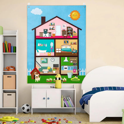 Felt Journey: tablero de aventuras interactivo 