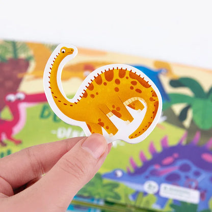 CalmQuest: Libro de pegatinas interactivo Montessori