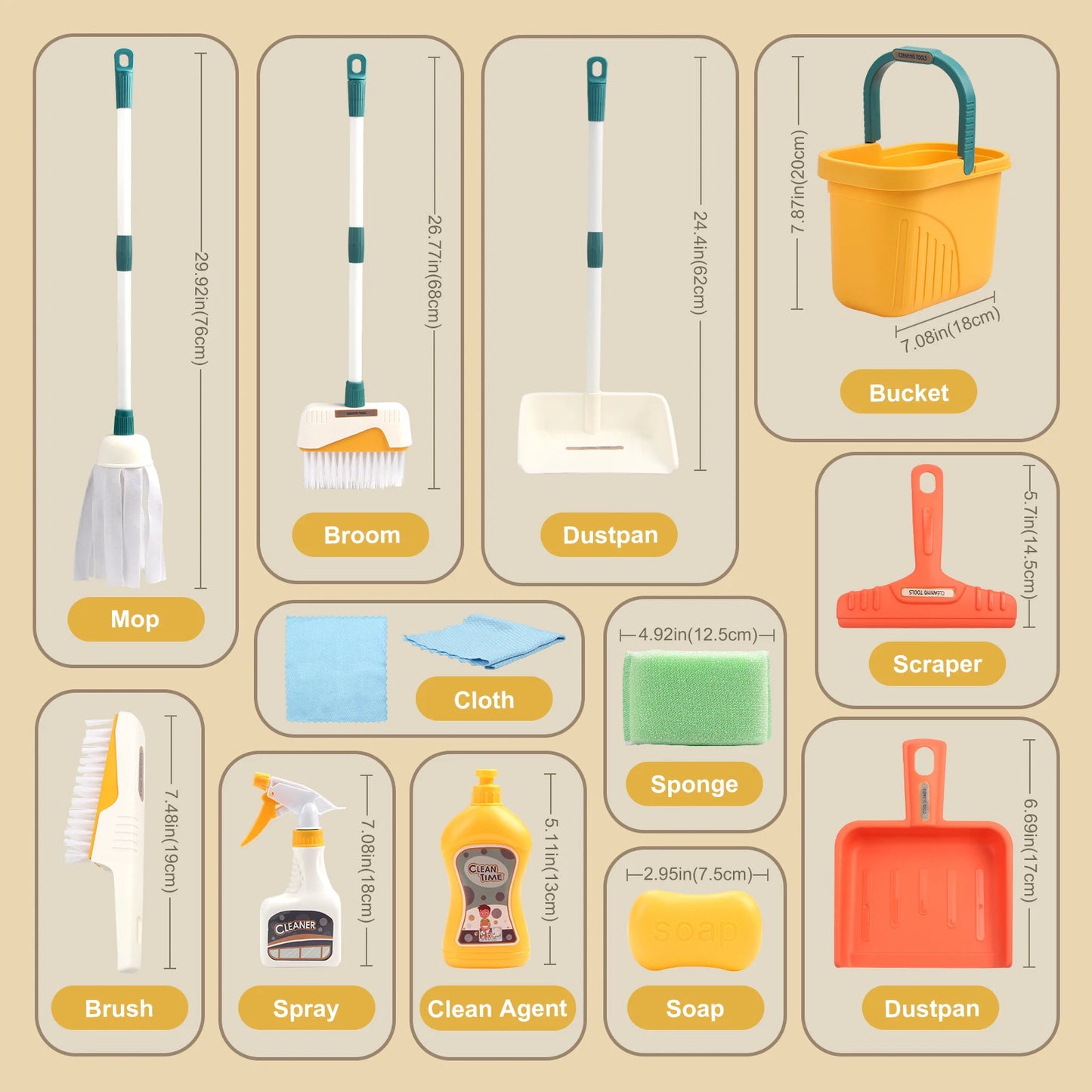 Magic Shine: divertido kit de limpieza para niños